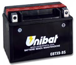 Акумулатор UNIBAT CBTX9-BS 12V/8AH