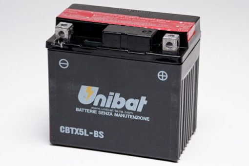Акумулатор UNIBAT CBTX5L-BS 12V/4AH