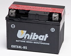 Акумулатор UNIBAT за мотор CBTX4L-BS 12V 3AH R+