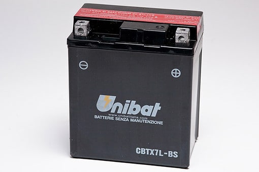 Акумулатор за мотор UNIBAT CBTX7L-BS 12V 6AH R+