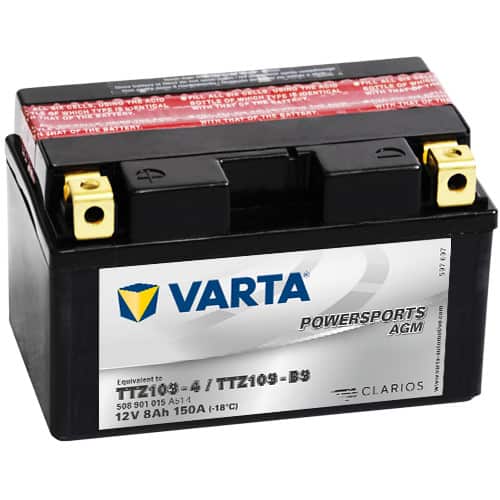 Акумулатор VARTA POWERSPORTS AGM 508 901 015 TTZ10S-BS 8AH 150A 12V L+