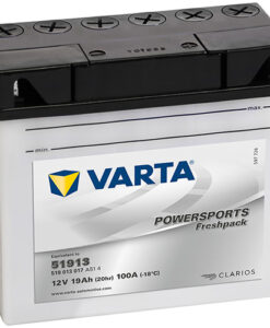Акумулатор VARTA POWERSPORTS Freshpack 519 013 017 19AH 100A 12V R+