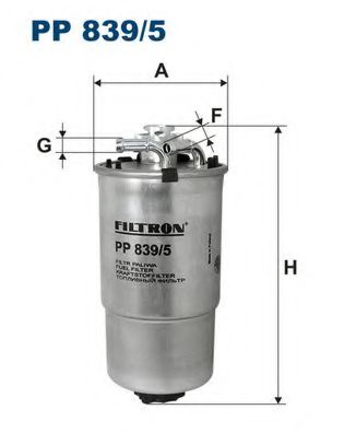 Горивен филтър (PP 839/5 - FILTRON)