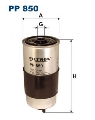 Горивен филтър (PP 850 - FILTRON)