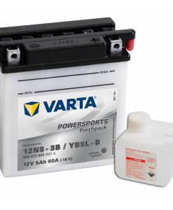 Акумулатор VARTA POWERSPORTS YB5L-B 5AH 60A 12V R+