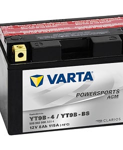 Акумулатор VARTA POWERSPORTS AGM 509 902 008 YT9B-BS 8AH 115A 12V L+