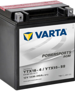 Акумулатор VARTA POWERSPORTS AGM 514 902 022 YTX16-BS 14AH 210A 12V L+