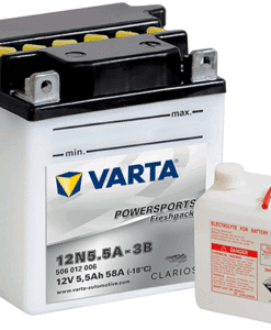 Акумулатор VARTA POWERSPORTS Freshpack 506 012 006 12N5.5A-3B 12V 58AH R+