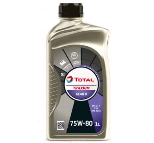 Трансмисионно масло Total Traxium GEAR 8 75W-80 - 1 литър