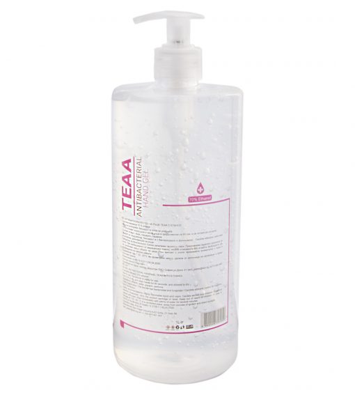 Антибактериален гел за ръце ТЕАА с етанол – 1 литър