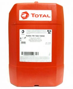 Масло TOTAL RUBIA TIR 7400 15W40 – 20 литра