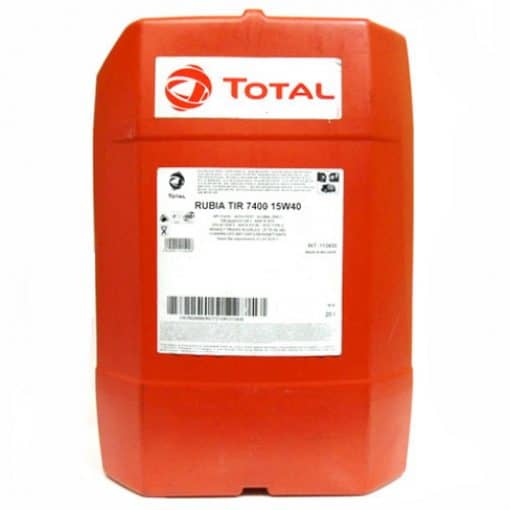 Масло TOTAL RUBIA TIR 7400 15W40 – 20 литра