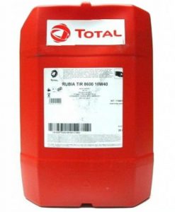 Масло TOTAL RUBIA TIR 8600 10W40 – 20 литра