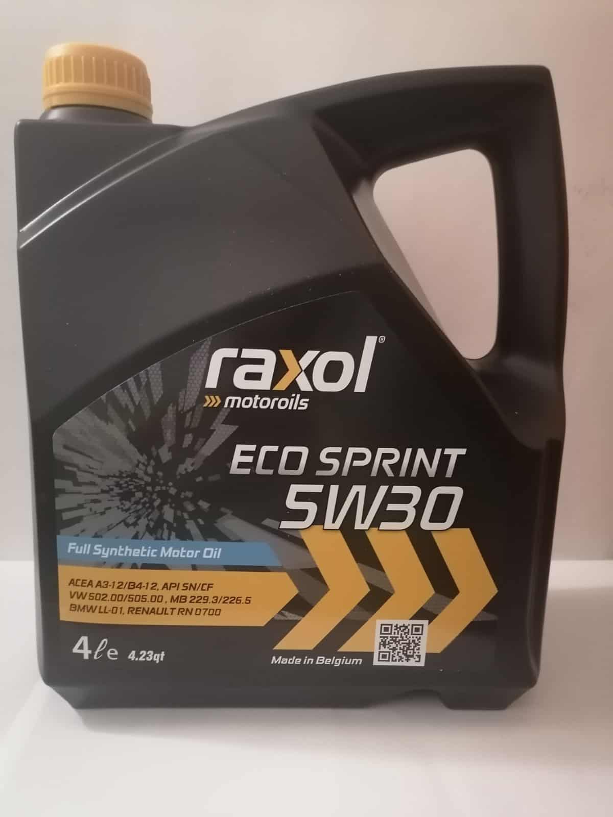 Масло Raxol Eco Sprint 5W30 - 4 литра