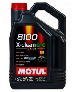 Масло MOTUL 8100 X-CLEAN EFE 5W30 - 4L