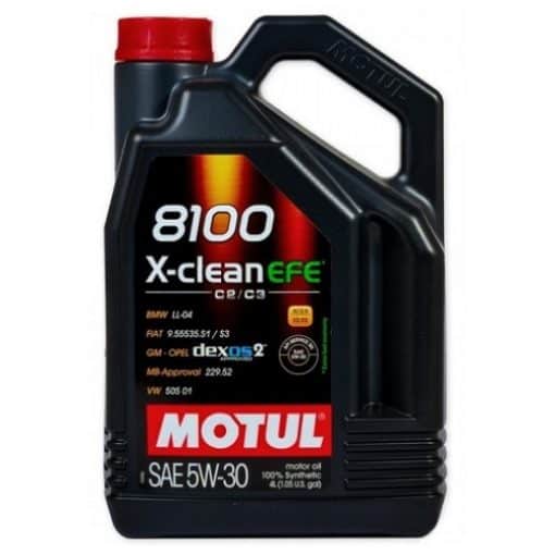 Масло MOTUL 8100 X-CLEAN EFE 5W30 - 4L