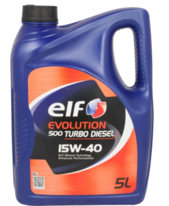 Масло ELF EVOLUTION 500 Turbo D 15W40 - 5L