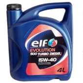 Масло ELF EVOLUTION 500 TURBO DIESEL 15W40 4L