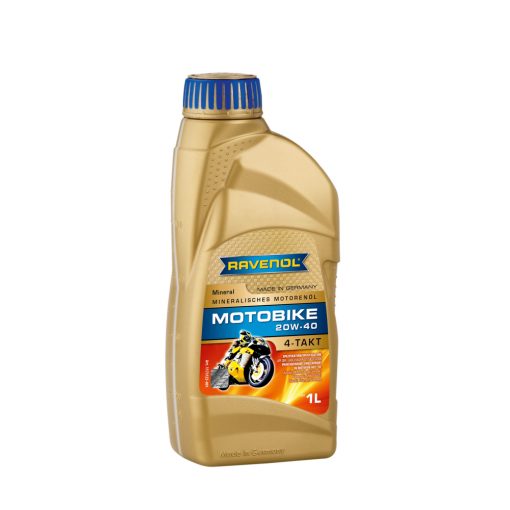 Масло RAVENOL Motobike 4-T Mineral 20W40 1L