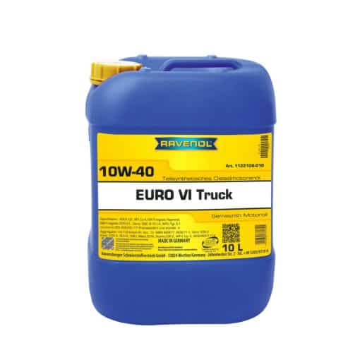 Масло RAVENOL EURO VI Truck 10W40 10L