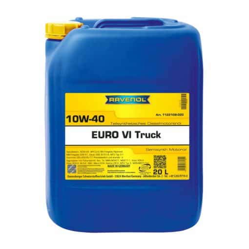 Масло RAVENOL EURO VI Truck 10W40 20L