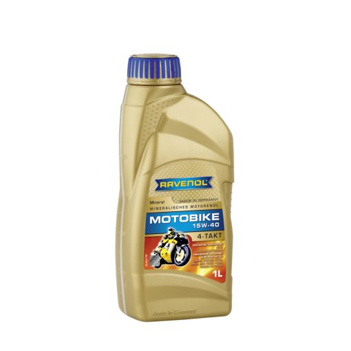 Масло RAVENOL Motobike 4-T Mineral 15W40 1L