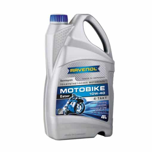 Масло RAVENOL Motobike 4-T Ester 10W40 4L