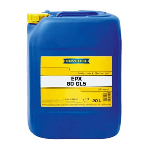 Трансмисионно масло Ravenol Getriebeoel EPX 80 GL 5 20L