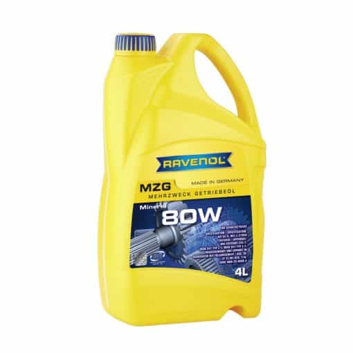 Трансмисионно масло Ravenol Getriebeoel MZG SAE 80 GL 4 4L