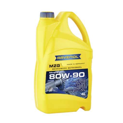 Трансмисионно масло Ravenol Getriebeoel MZG 80W90 GL 4 4L