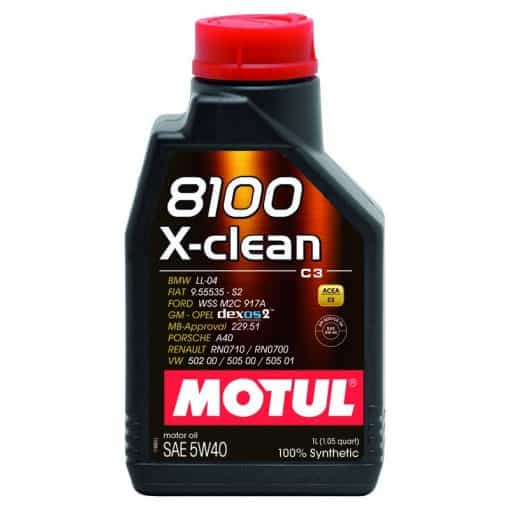 Масло MOTUL 8100 X-CLEAN 5W40 1L