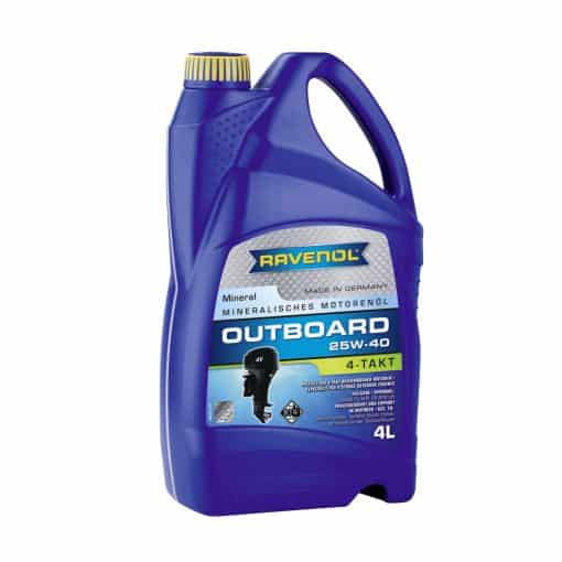 Моторно масло RAVENOL Outboardoel 4T 25W40 4L