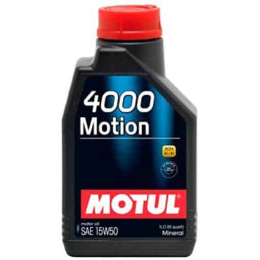 Масло MOTUL 4000 MOTION 15W50 1L