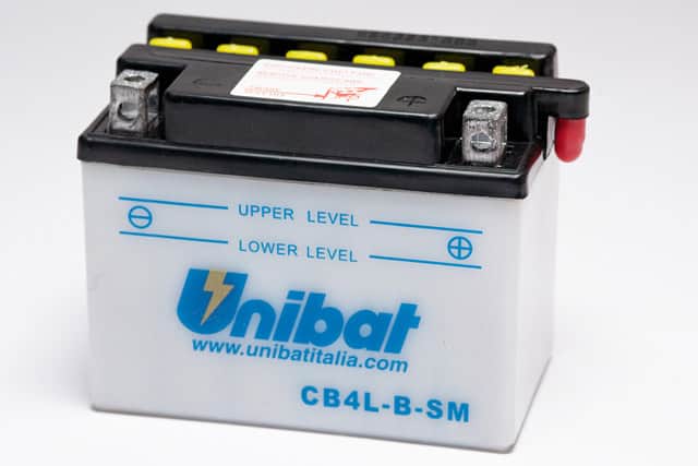 Акумулатор за мотор UNIBAT CB4L-B 12V 4AH R+