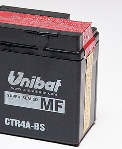 Акумулатор UNIBAT за мотор CTR4A-BS 12V 2.3AH