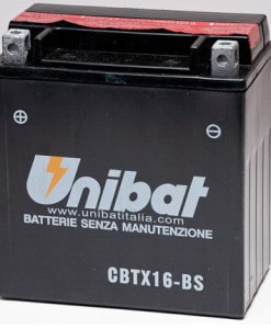 Акумулатор UNIBAT CBTX16-BS 12V/14AH