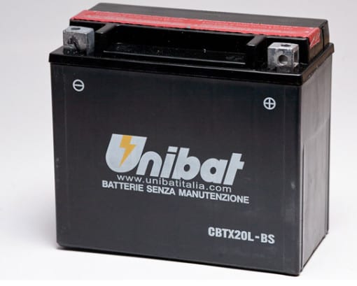 Акумулатор за мотор UNIBAT CBTX20L-BS 12V 18AH R+