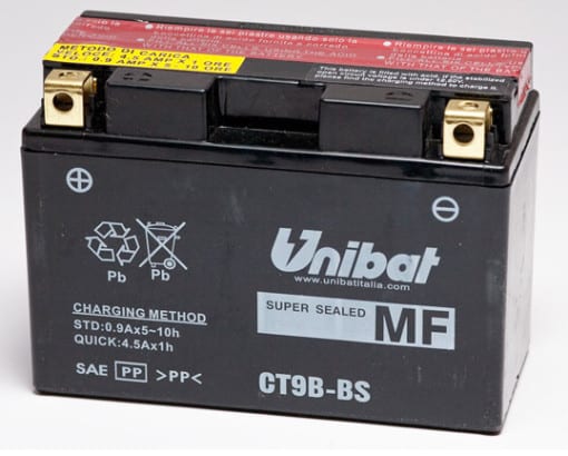 Акумулатор UNIBAT CT9B-BS 12V/8AH