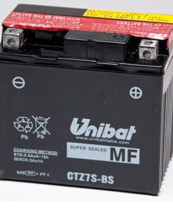 Акумулатор за мотор UNIBAT CTZ7S-BS 12V 6AH R+