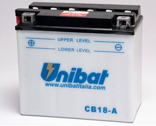 Акумулатор за мотор UNIBAT CB18-A 12V18AH L+