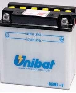 Акумулатор за мотор UNIBAT CB9L-B 12V 9AH R+