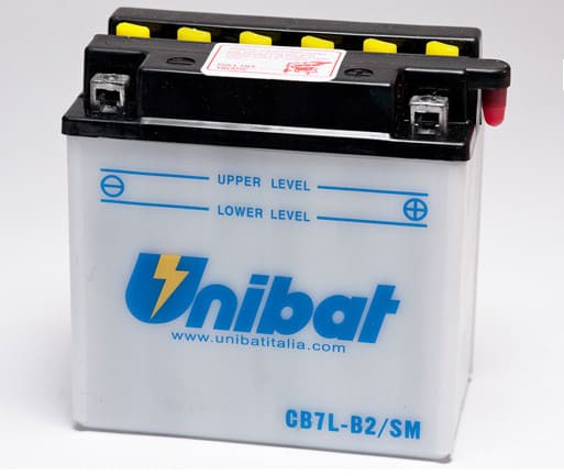 Акумулатор за мотор UNIBAT CB7L-B2 12V 8AH R+