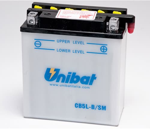 Акумулатор за мотор UNIBAT CB5L-B 12V 5AH R+