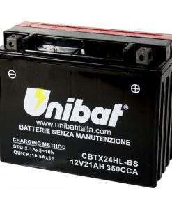 Акумулатор за мотор UNIBAT CBTX24HL-BS 12V 21AH R+