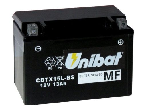 Акумулатор за мотор UNIBAT CBTX15L-BS 12V 13AH R+