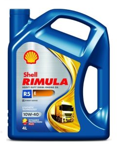 Масло Shell RIMULA R5 E 10W40- 5L