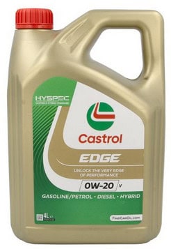 Масло CASTROL EDGE PROFESSIONAL 0W20 V 4L