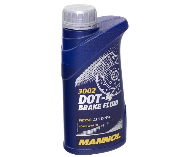 Спирачна течност MANNOL 3002 BRAKE FLUID DOT-4 0.5L