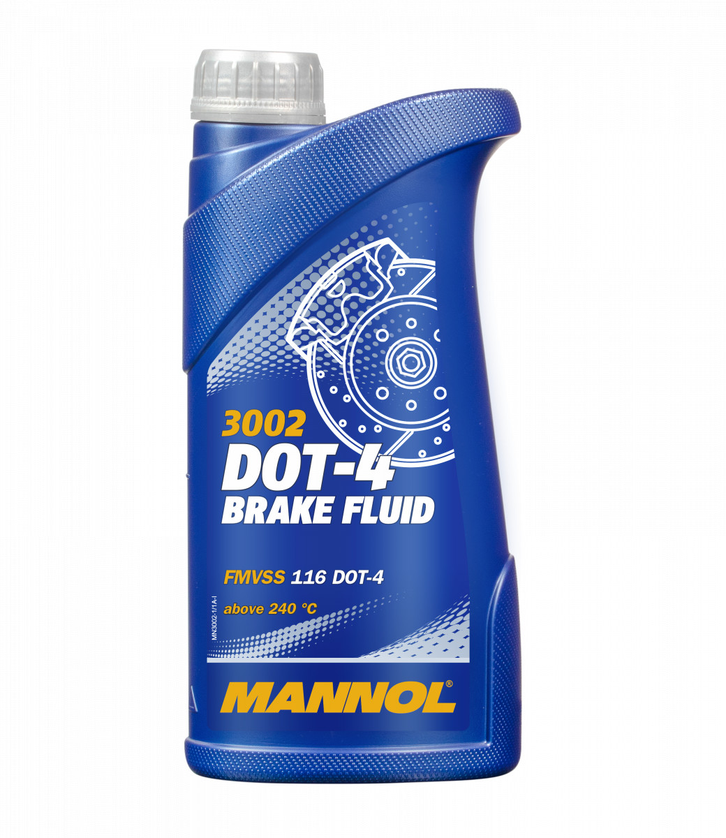 Спирачна течност MANNOL 3002 BRAKE FLUID DOT-4 1L