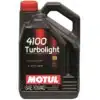Масло MOTUL 4100 TURBOLIGHT 10W40 4L